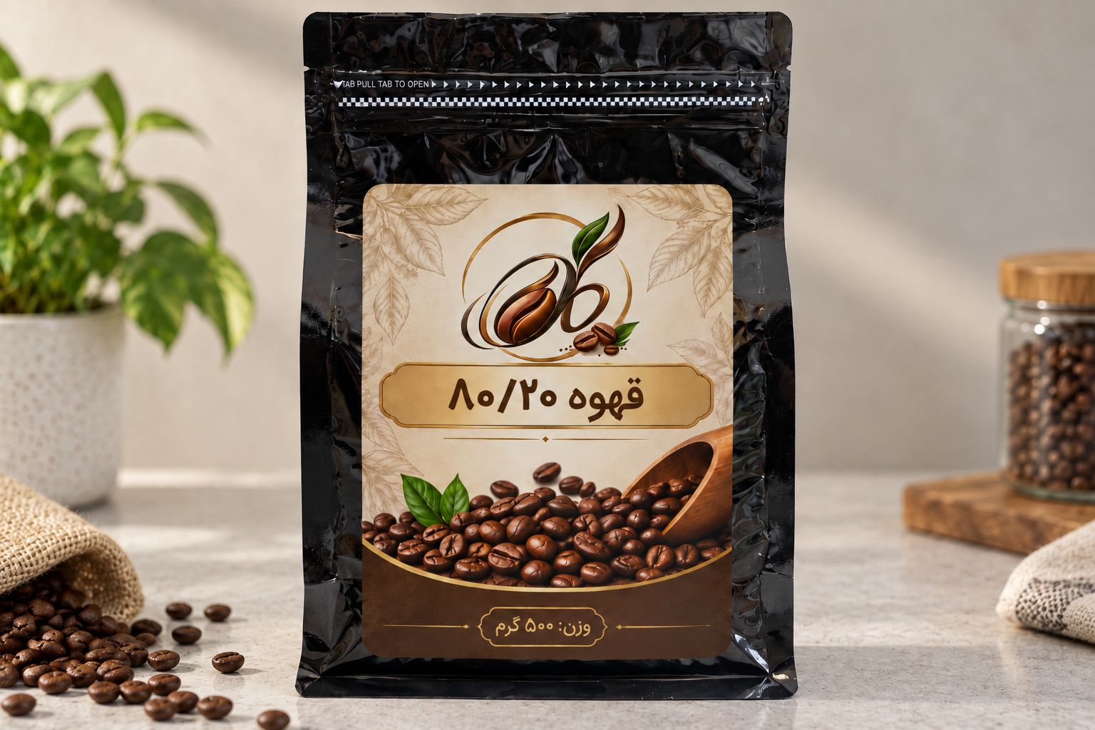 قهوه80/20