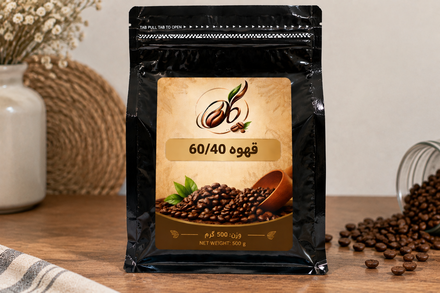 قهوه60/40