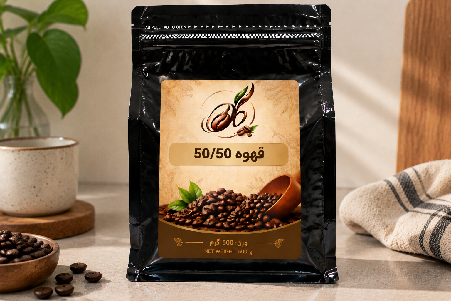 قهوه50/50