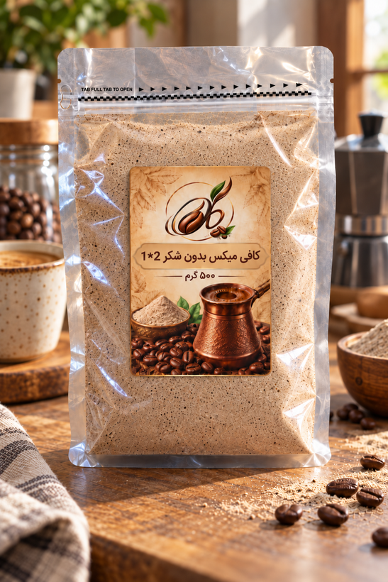 کافی میکس بدون شکر 1*2