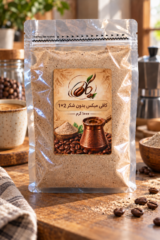 کافی میکس بدون شکر 1*2